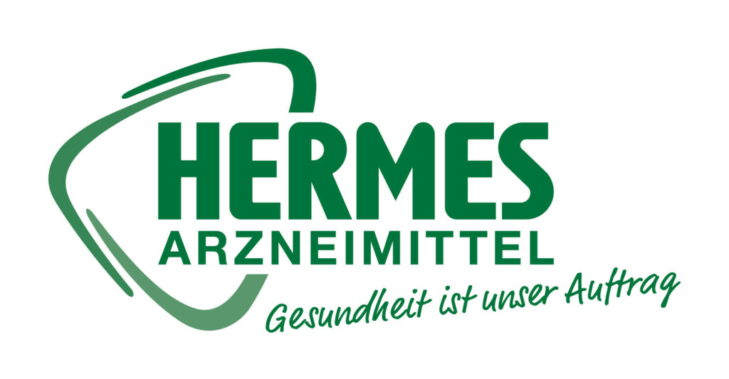 HERMES-ARZNEIMITTEL-Logo-CMYK-100mm-mit-Claim-gruen